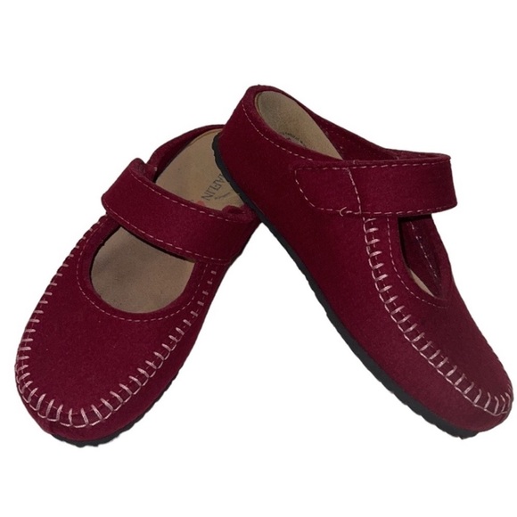 Haflinger Maroon Mary Jane Size 36 / 6 - Picture 1 of 9